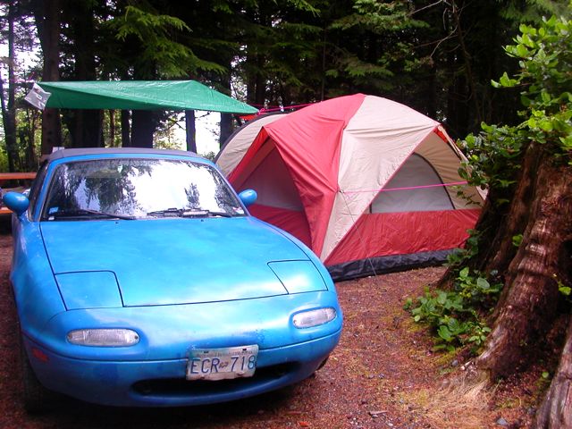 Bere Point Campsite, Malcom Island, B.C.