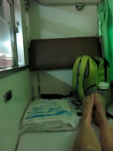 My little cubby hole, snug as a bug in a rug!