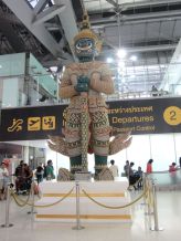 Statue at the Bangkok Airport.