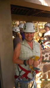 I think the word is trussed. Ugh.