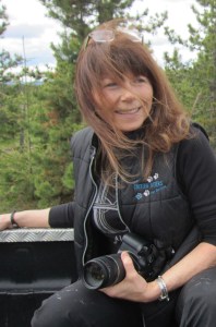 Dana Lacroix while we were on the Wild Horse Safari in Alberta.